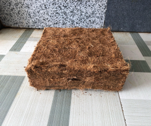 High-quality chop fibre blocks for enhanced soil aeration and drainage
